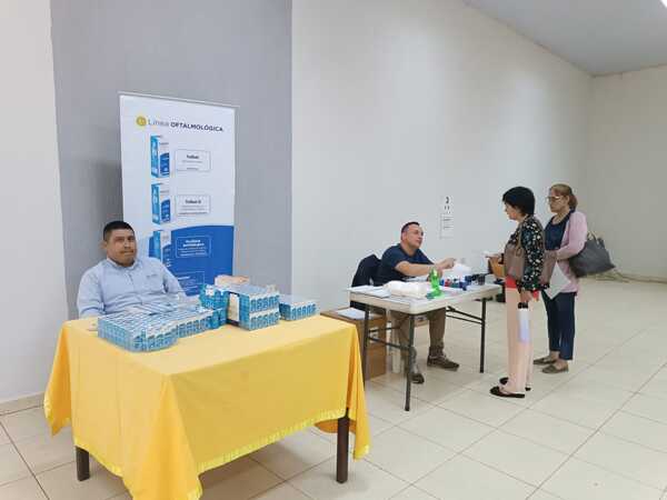 El Club de Leones de Encarnación ofrece atención oftalmológica a personas de escasos recursos
