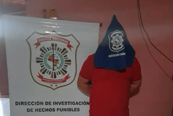 Capturan en Katuete a Giovanni Zárate, mano derecha del prófugo «Macho»