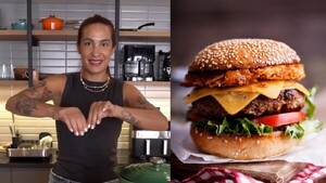 Tras lío con los hamburgueseros, Gia Alfieri respondió a cañeadas preparando soyo