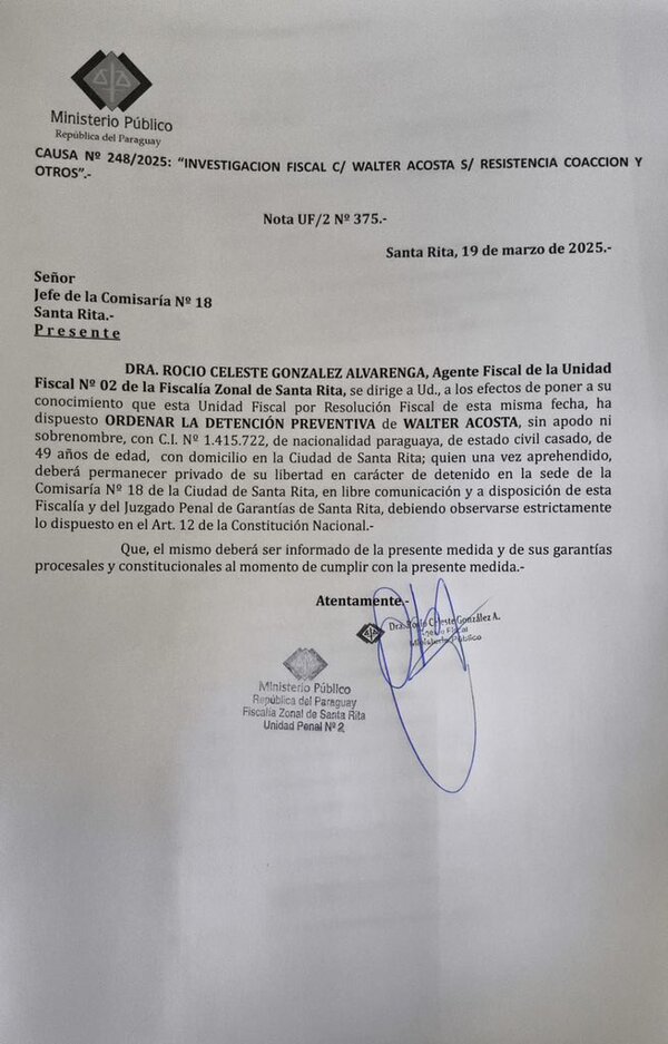 Ordenan detención de abogado que agredió a funcionaria del INTN durante fiscalización - El Trueno