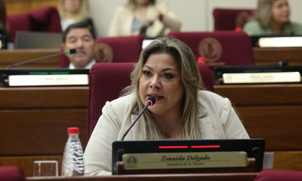 Zenaida ofrece curso de maquillaje en el Senado y Celeste la trata de “cachivache”