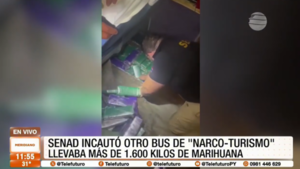 Incautaron otro bus de ''narco-turismo'' en Caacupé