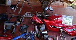 Diario HOY | Allanan desarmadero de motos robadas en Cambyretã: hay un detenido