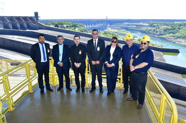 Nuncio apostólico destaca a Itaipú como símbolo de unión entre Paraguay y Brasil - ADN Digital