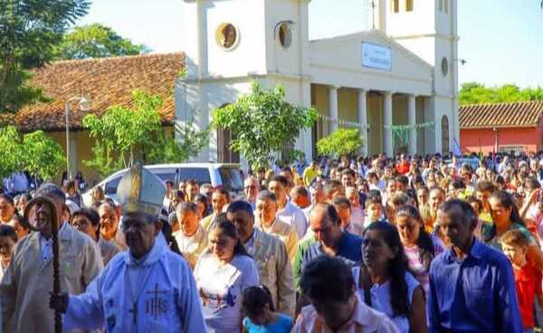 Presencia masiva de sanjosianos en la celebración central de la festividad de San José Esposo - Noticiero Paraguay