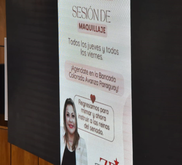 Celeste Amarilla trata de “cachivache” a Zenaida Delgado tras polémica por curso de maquillaje en el Senado