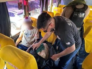 Cae pasajero con «marihuana VIP» en Concepción