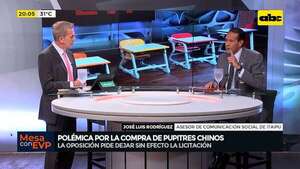 “Quiero presuponer que hay una desinformación”: Itaipú defiende polémica licitación de pupitres - Mesa de Periodistas - ABC Color