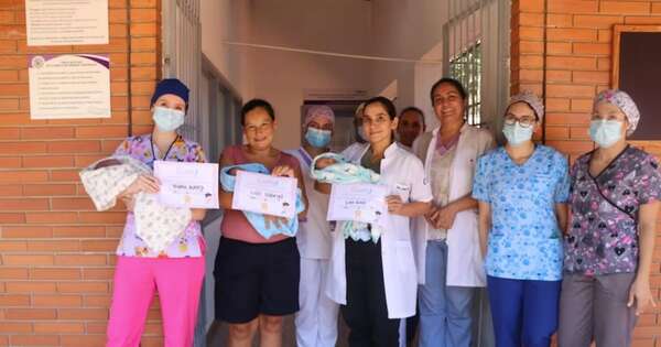 La Nación / Trillizos fueron dados de alta luego de 28 días