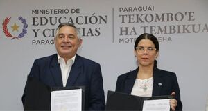 Firman convenios para potenciar Programa “La música va a la escuela” y capacitar sobre Propiedad Intelectual
