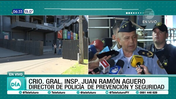 En marcha operativo de seguridad para el partido de esta noche