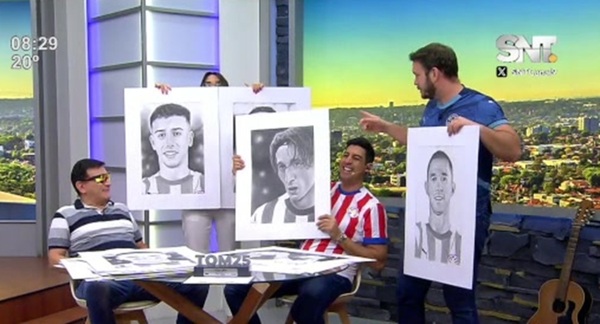 Ricky Rekalde presenta retratos de jugadores históricos de la Albirroja - SNT
