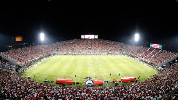 Así se será el mosaico para recibir a Paraguay