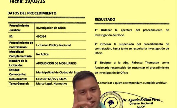 Denuncian licitación de Prieto para compra de pupitres por irrisorios precios de referencia