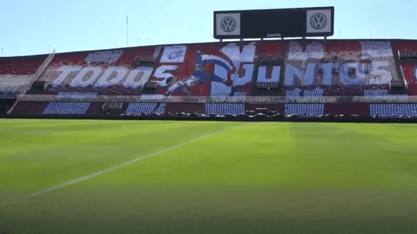 La chilena de Tony Sanabria en el mosaico para recibir a la Albirroja