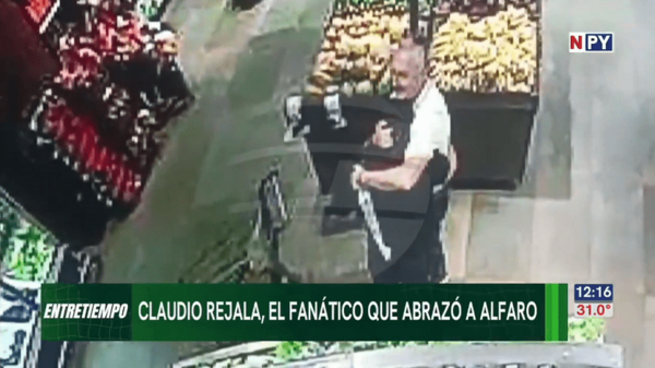 Así fue el encuentro entre Claudio Rejala y Gustavo Alfaro