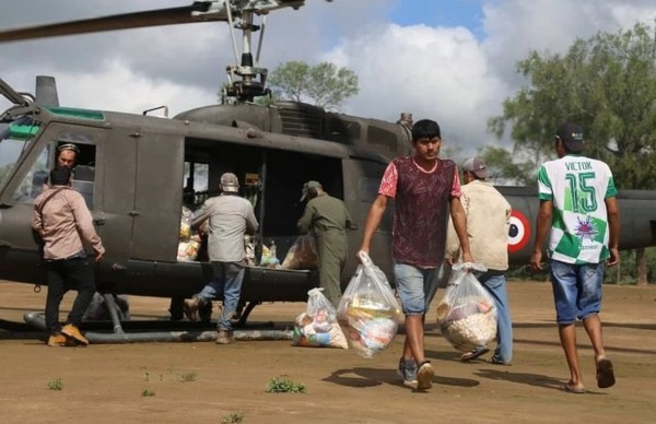 Entregan casi 9.000 kilos de alimentos a familias afectadas por crecida del Pilcomayo en el Chaco - ADN Digital