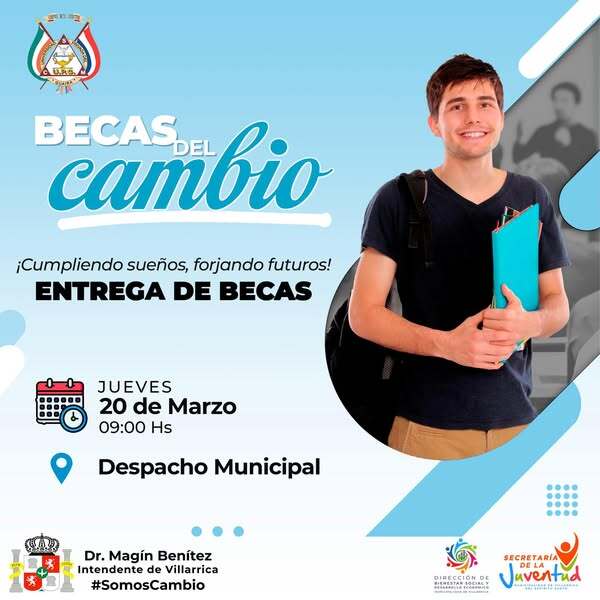 Entregan «Becas del Cambio»