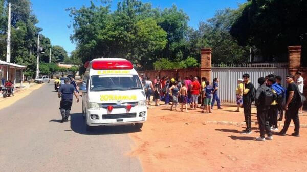 Colegiante de 17 años atropelló a sus compañeros