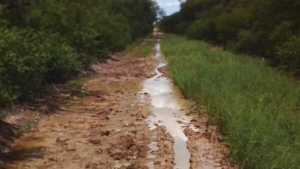 Fuerte Olimpo: La comunidad de Karandayty está aislada por caminos pantanosos