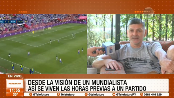 Visión de Denis Caniza para el partido Paraguay-Chile