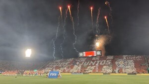 Así fue el mosaico para la Albirroja