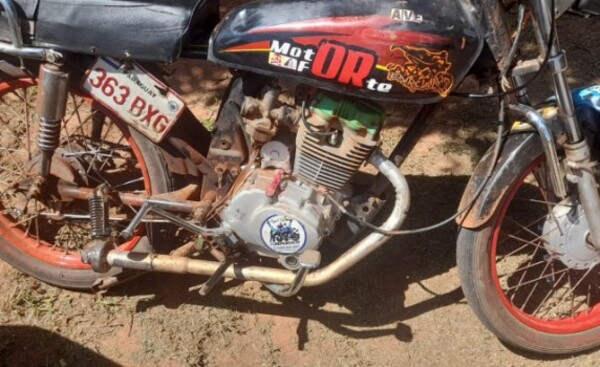 Adolescente aprehendido por el hurto de una motocicleta
