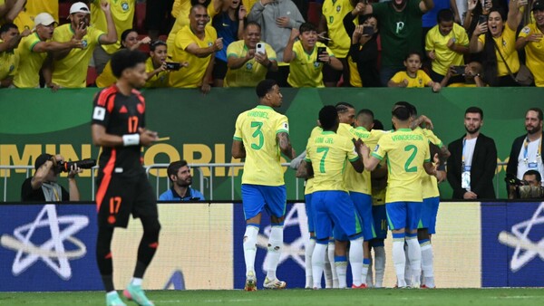 Vinícius Júnior tumba a Colombia en el último suspiro