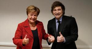 Milei firma nuevo acuerdo con el FMI