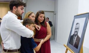 Inauguran auditorio en el Ineram en homenaje al doctor José Fusillo
