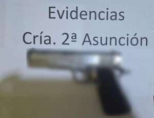 Con arma de juguete, intentó asaltar en zona del estadio Defensores