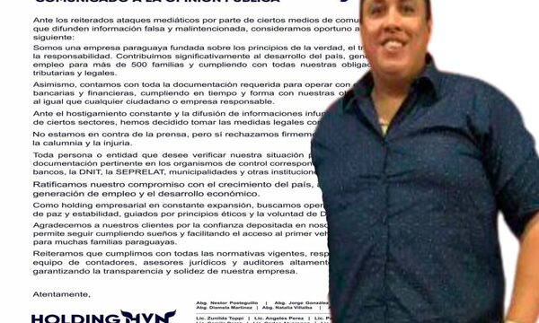 HVN dice que emplea a más de 500 familias y que cumple con sus obligaciones tributarias – Diario TNPRESS