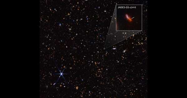 La Nación / Detectan oxígeno en galaxia situada a 13.400 millones de años