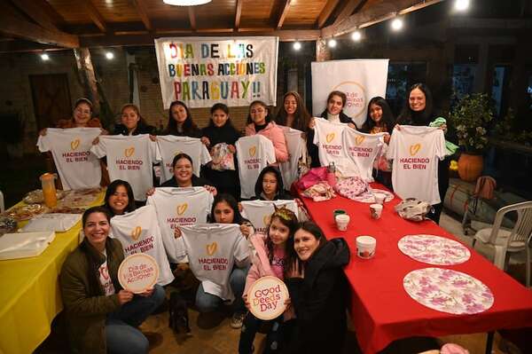 Día de las Buenas Acciones: invitan a unirse con diversas iniciativas solidarias - Estilo de vida - ABC Color