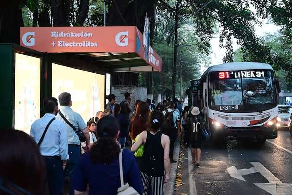Transporte público, en crisis: Cetrapam culpa al Gobierno - Nacionales - ABC Color