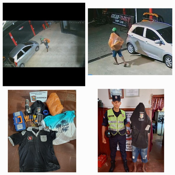 Detienen a hombre con antecedentes por hurto tras investigación policial