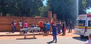Estudiante atropelló a sus compañeros con su vehículo
