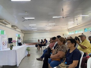 Presentaron proyecto de agua potable y saneamiento a comunidad de Villa Hayes