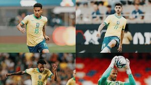 Brasil hace cuatro cambios para el choque ante Argentina