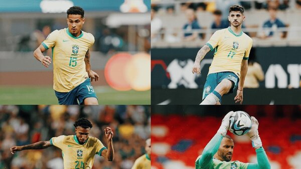 Brasil hace cuatro cambios para el choque ante Argentina