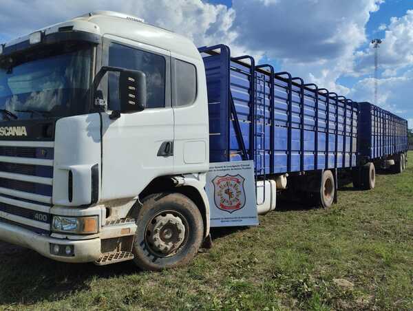 Incautan tracto camión con orden de búsqueda en Concepción
