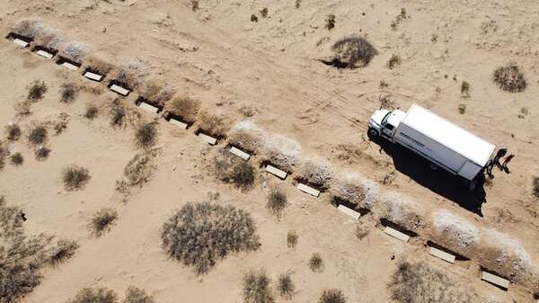 Fiscalía lleva a cabo en México la inhumación de 56 cuerpos no reclamados en Ciudad Juárez - Mundo - ABC Color