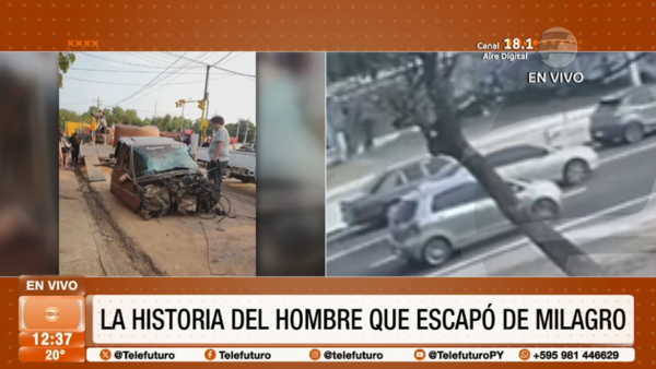 La historia del hombre que se salvó de milagro