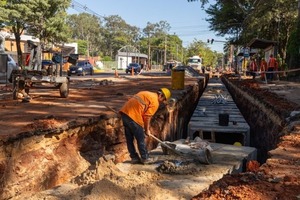 MOPC reporta progresos visibles en obras de la Mariscal López - ADN Digital
