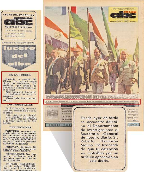 Cronología de una persecución  y hostigamiento que llevó años - Política - ABC Color