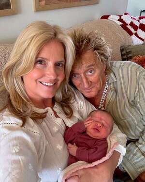 Sir Rod Stewart, ¡feliz con su nueva nieta! - Gente - ABC Color