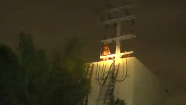 Presunto adicto muere al intentar cortar cables de la ANDE en San Lorenzo