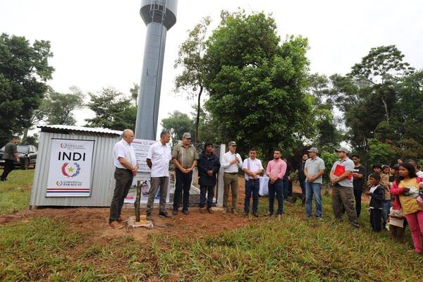Sistema de agua potable beneficia a comunidades indígenas de Caazapá - .::Agencia IP::.