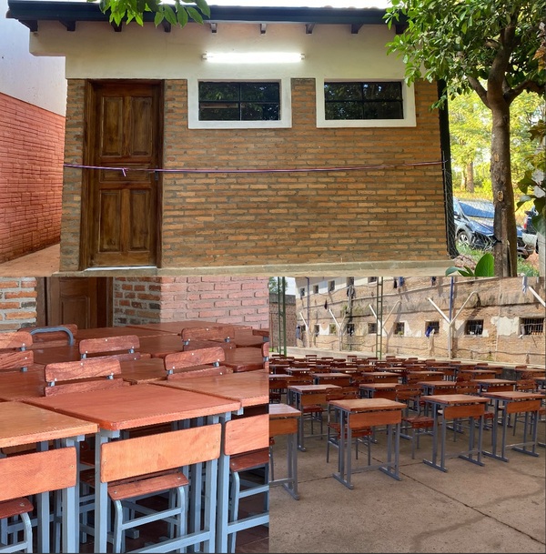 Municipalidad entrega obras y mobiliario en escuelas y penitenciaría de Concepción