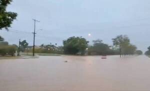 [VIDEOS] De la sequía a la inundación tras la última lluvia: en varios puntos del Chaco están abnegados